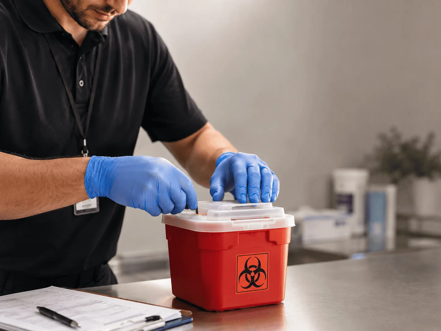 Why choose Sharps Waste Disposal in Benedict, KS